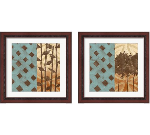 Abstract Landscape 2 Piece Framed Art Print Set by Alonzo Saunders