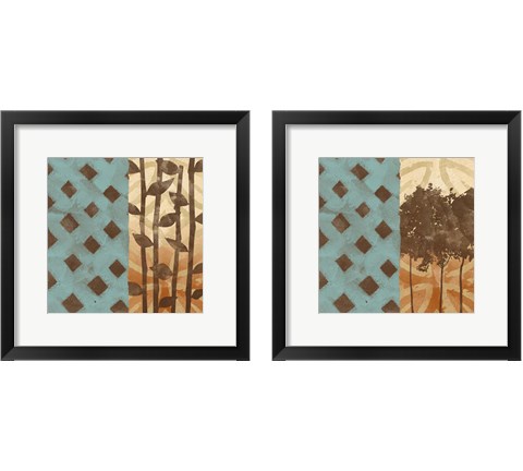 Abstract Landscape 2 Piece Framed Art Print Set by Alonzo Saunders