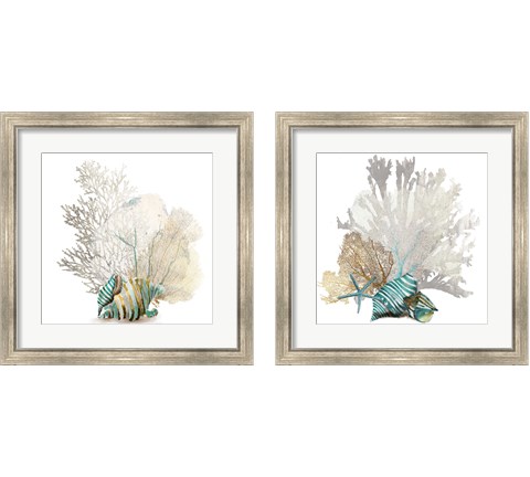 Coral 2 Piece Framed Art Print Set by Aimee Wilson