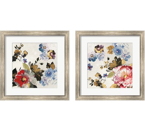 French Flower 2 Piece Framed Art Print Set by Posters International Studio