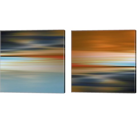 Blurred Landscape 2 Piece Canvas Print Set by PI Galerie