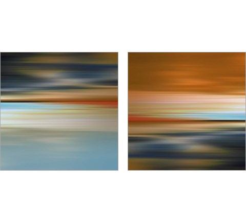 Blurred Landscape 2 Piece Art Print Set by PI Galerie