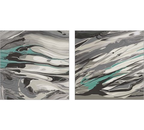 Marble Dust 2 Piece Art Print Set by PI Galerie