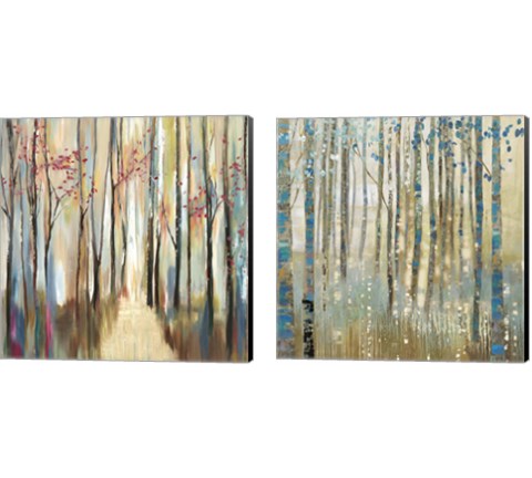 Sophie's Forest 2 Piece Canvas Print Set by PI Galerie
