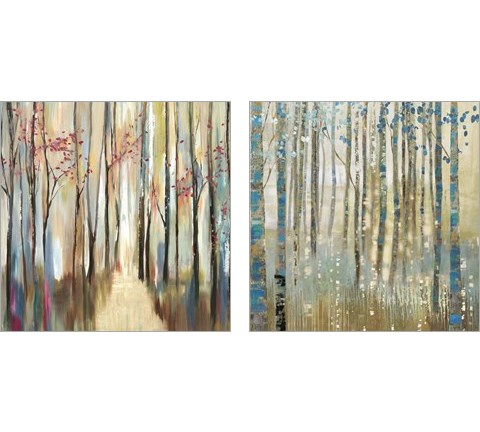 Sophie's Forest 2 Piece Art Print Set by PI Galerie