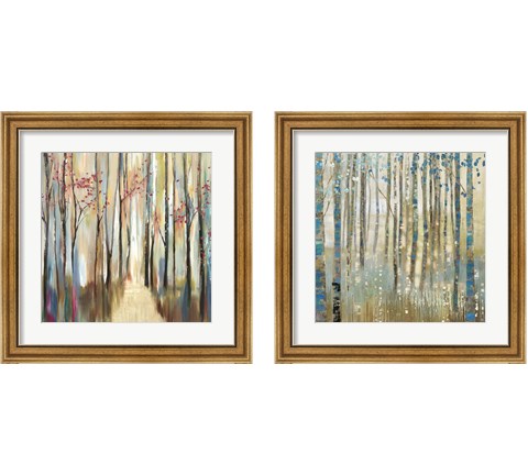 Sophie's Forest 2 Piece Framed Art Print Set by PI Galerie