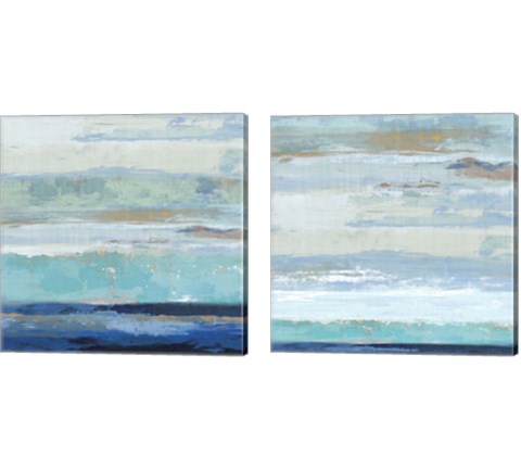 Sea Shore 2 Piece Canvas Print Set by PI Galerie