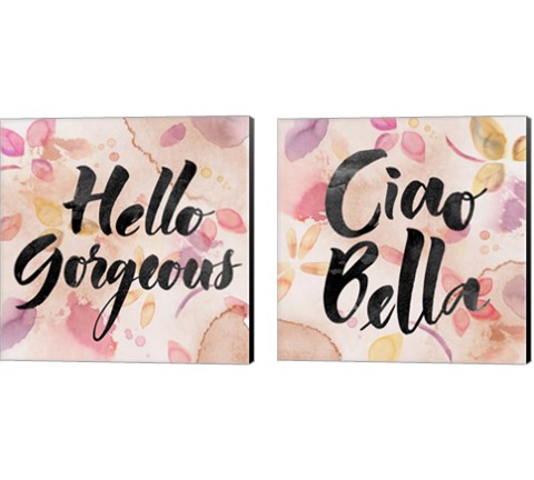 Ciao Bella 2 Piece Canvas Print Set by PI Galerie
