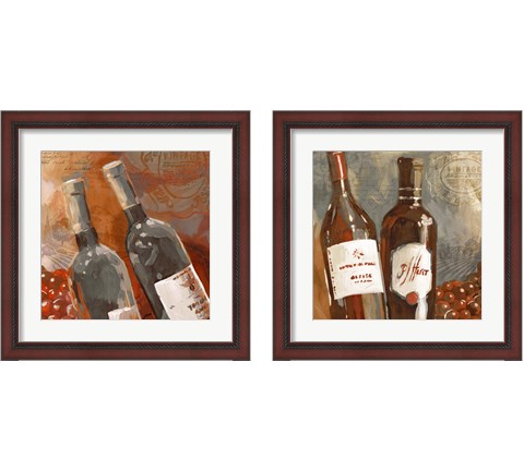Red Wine 2 Piece Framed Art Print Set by Edward Selkirk