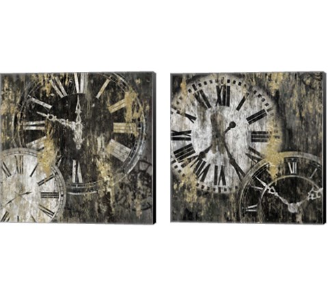 Clockwork  2 Piece Canvas Print Set by Edward Selkirk