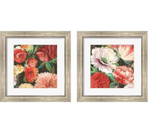 Lavish Blooms 2 Piece Framed Art Print Set by Asia Jensen