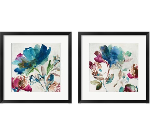 Blossoming 2 Piece Framed Art Print Set by Asia Jensen