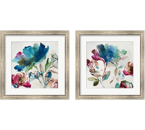 Blossoming 2 Piece Framed Art Print Set by Asia Jensen