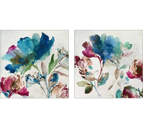 Blossoming 2 Piece Art Print Set by Asia Jensen