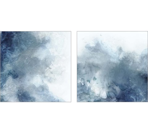 Watercolor Stain 2 Piece Art Print Set by Posters International Studio