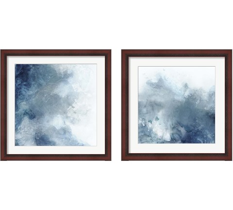 Watercolor Stain 2 Piece Framed Art Print Set by Posters International Studio