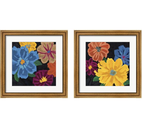 Bright Flowers  2 Piece Framed Art Print Set by Edward Selkirk