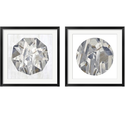 Gems 2 Piece Framed Art Print Set by Posters International Studio