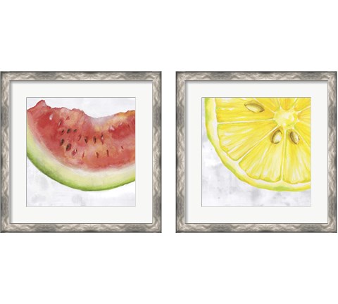 Fruit 2 Piece Framed Art Print Set by Eva Watts