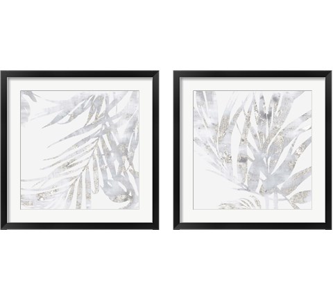 Faded Leaves 2 Piece Framed Art Print Set by Eva Watts