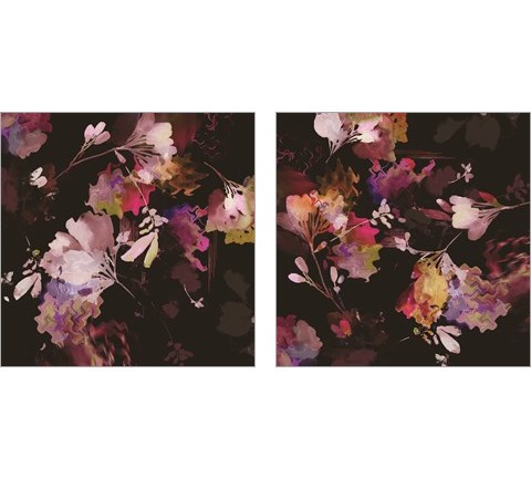 Glitchy Floral 2 Piece Art Print Set by Posters International Studio