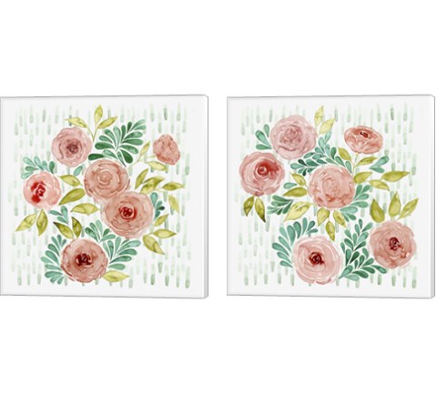 Spring Blossoming 2 Piece Canvas Print Set by Grace Popp