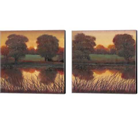Early Evening 2 Piece Canvas Print Set by Timothy O'Toole