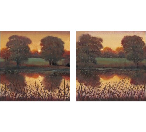 Early Evening 2 Piece Art Print Set by Timothy O'Toole