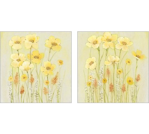 Soft Spring Floral 2 Piece Art Print Set by Timothy O'Toole