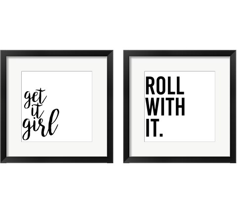 Power Quotes 2 Piece Framed Art Print Set by Anna Hambly