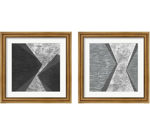 Orchestrated Geometry 2 Piece Framed Art Print Set by Sharon Chandler