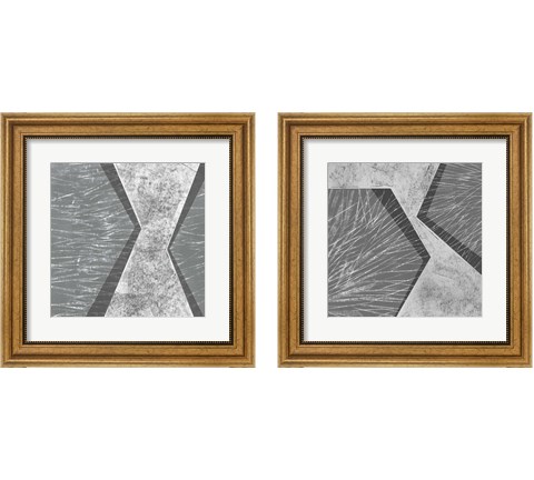Orchestrated Geometry 2 Piece Framed Art Print Set by Sharon Chandler