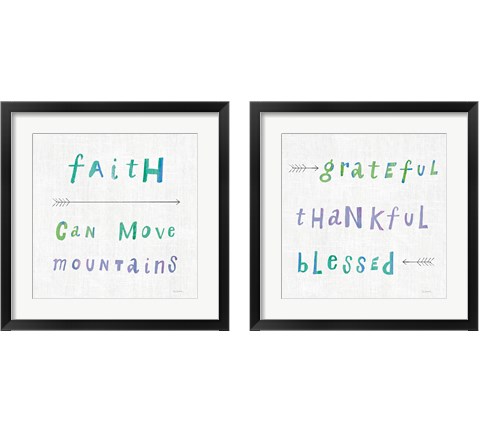 Beliefs  2 Piece Framed Art Print Set by Sue Schlabach