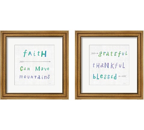 Beliefs  2 Piece Framed Art Print Set by Sue Schlabach
