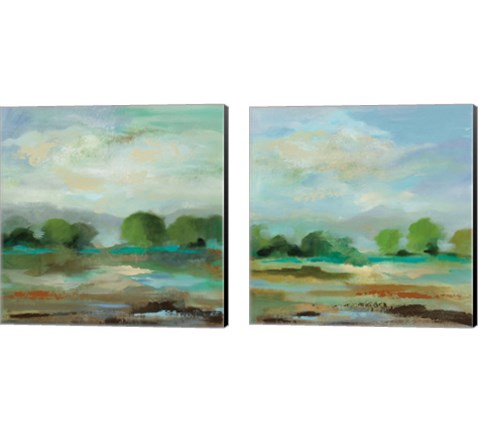 Unexpected Clouds 2 Piece Canvas Print Set by Silvia Vassileva