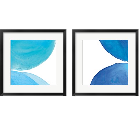 Pools of Turquoise 2 Piece Framed Art Print Set by Piper Rhue
