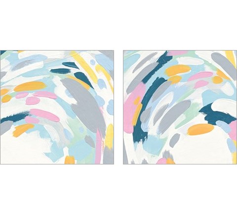Laughter  2 Piece Art Print Set by Moira Hershey