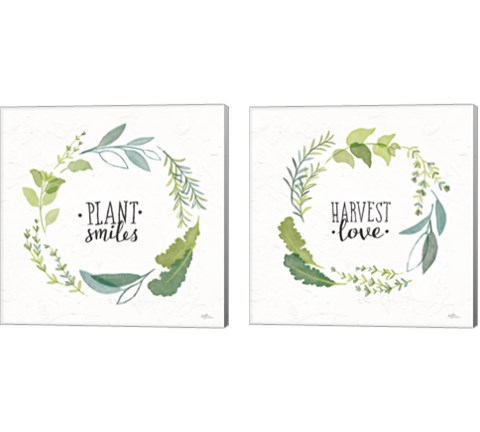 Fine Herbs 2 Piece Canvas Print Set by Janelle Penner