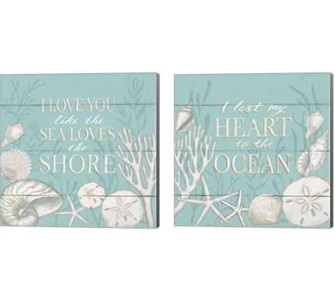 Tranquil Morning 2 Piece Canvas Print Set by Janelle Penner