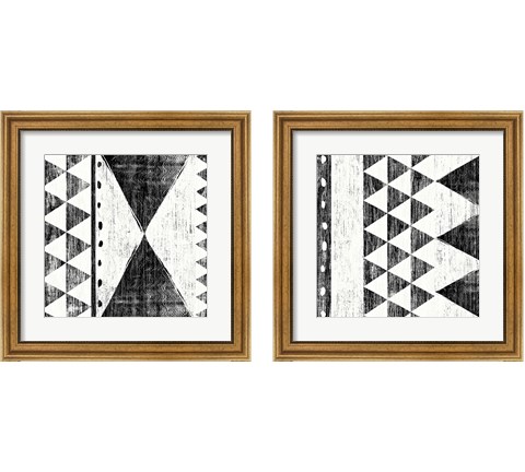 Patterns of the Savanna BW 2 Piece Framed Art Print Set by Moira Hershey