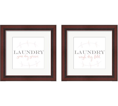 Laundry Vine 2 Piece Framed Art Print Set by Pamela J. Wingard