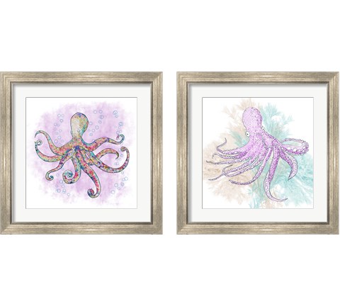 Octopus 2 Piece Framed Art Print Set by Ramona Murdock