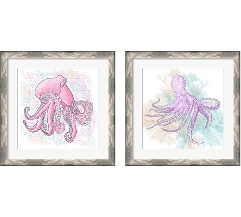 Octopus 2 Piece Framed Art Print Set by Ramona Murdock