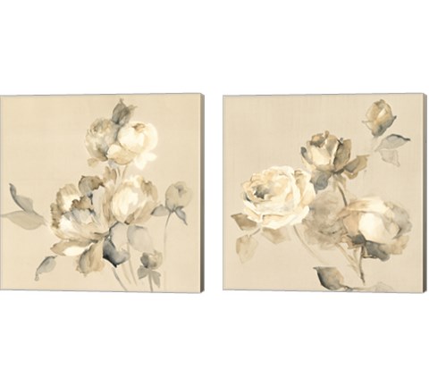 Blossoms 2 Piece Canvas Print Set by Wild Apple Portfolio