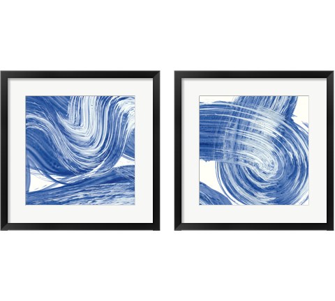 Swirl 2 Piece Framed Art Print Set by Piper Rhue