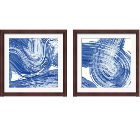 Swirl 2 Piece Framed Art Print Set by Piper Rhue
