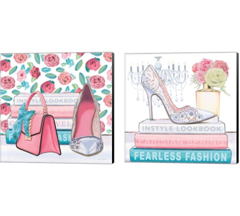 Fearless Fashion 2 Piece Canvas Print Set by Marco Fabiano