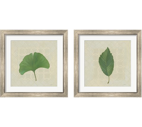 Forest Leaves 2 Piece Framed Art Print Set by Kathrine Lovell