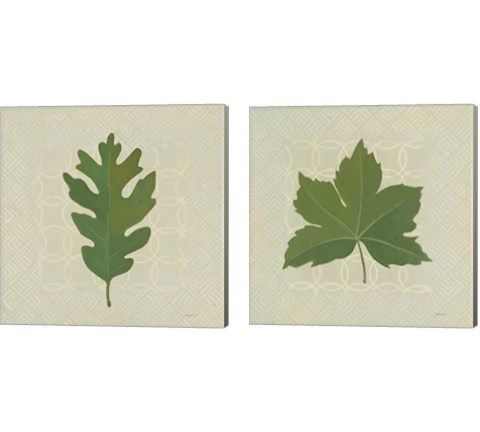 Forest Leaves 2 Piece Canvas Print Set by Kathrine Lovell