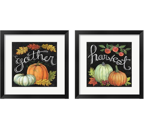 Autumn Harvest 2 Piece Framed Art Print Set by Mary Urban
